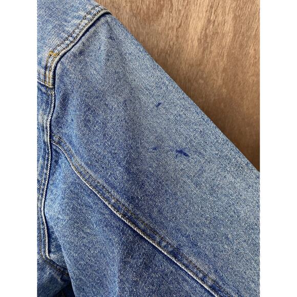 Vintage 1990’s Marlboro Denim Jacket With GUNS .N. ROSES patches. Size M - Picture 3 of 16